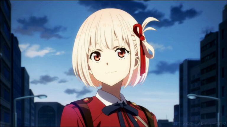 リコリス・リコイル アニメの錦木 千束（にしきぎ ちさと）がカワイイ！【画像】