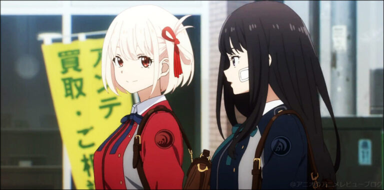 ちさととたきな リコリス・リコイル アニメ