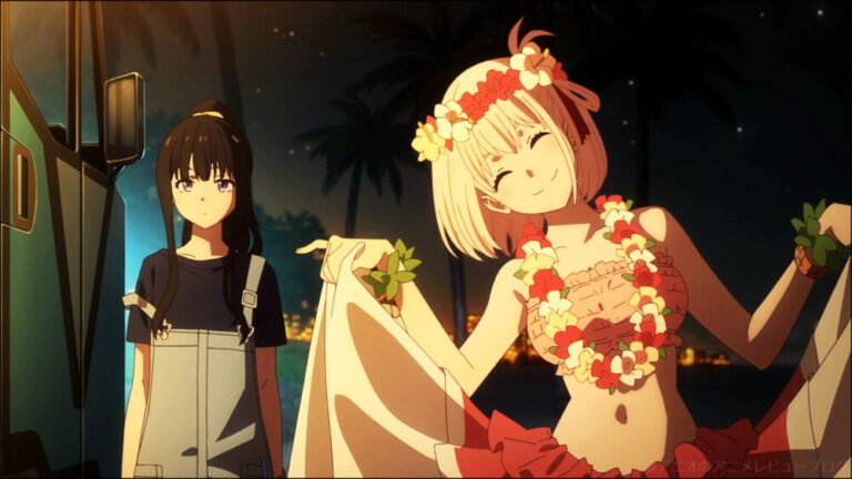 リコリス・リコイル アニメの錦木 千束（にしきぎ ちさと）がカワイイ！【画像】