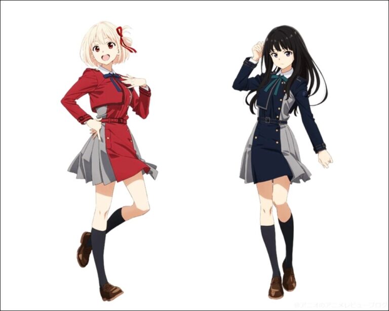 リコリス・リコイル アニメのリコリスの服装・制服デザインが最高にカワイイ！！