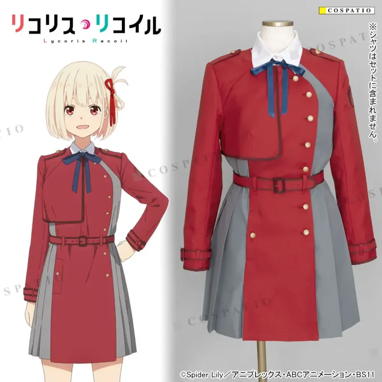 リコリス・リコイル アニメのリコリスの服装・制服デザインが最高にカワイイ！！