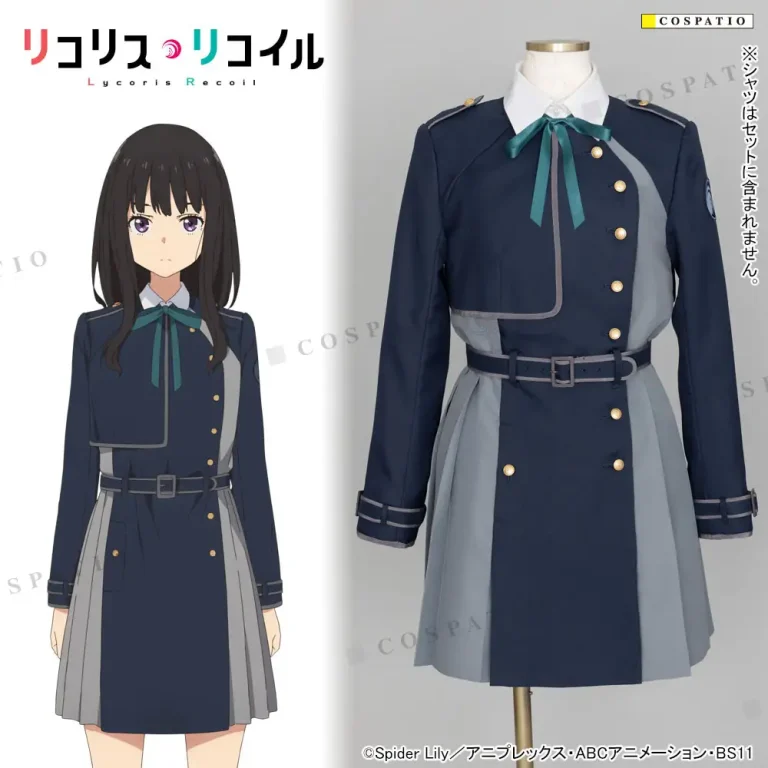 リコリス・リコイル アニメのリコリスの服装・制服デザインが最高にカワイイ！！